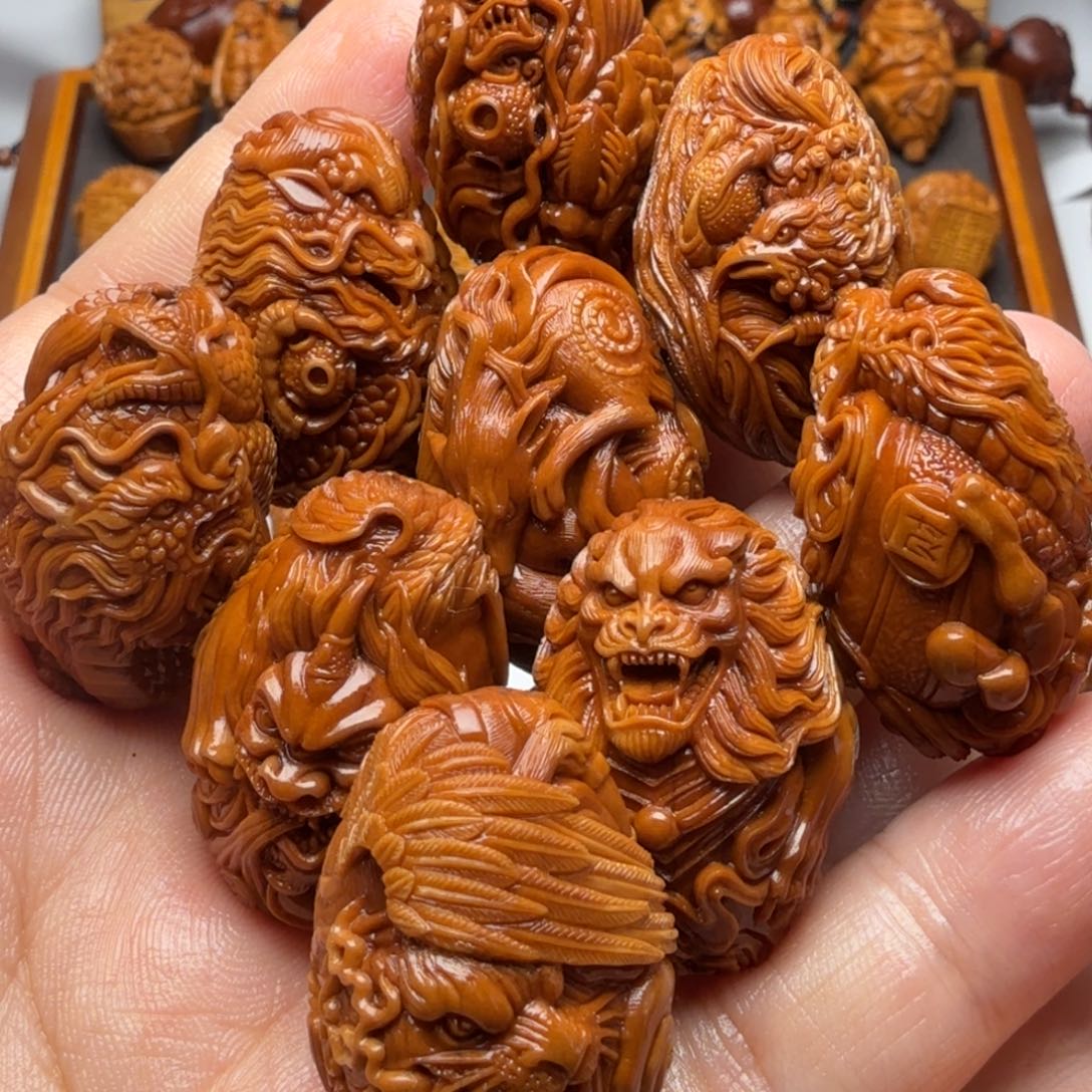 橄榄核手串/手链翟娟老师瑞兽