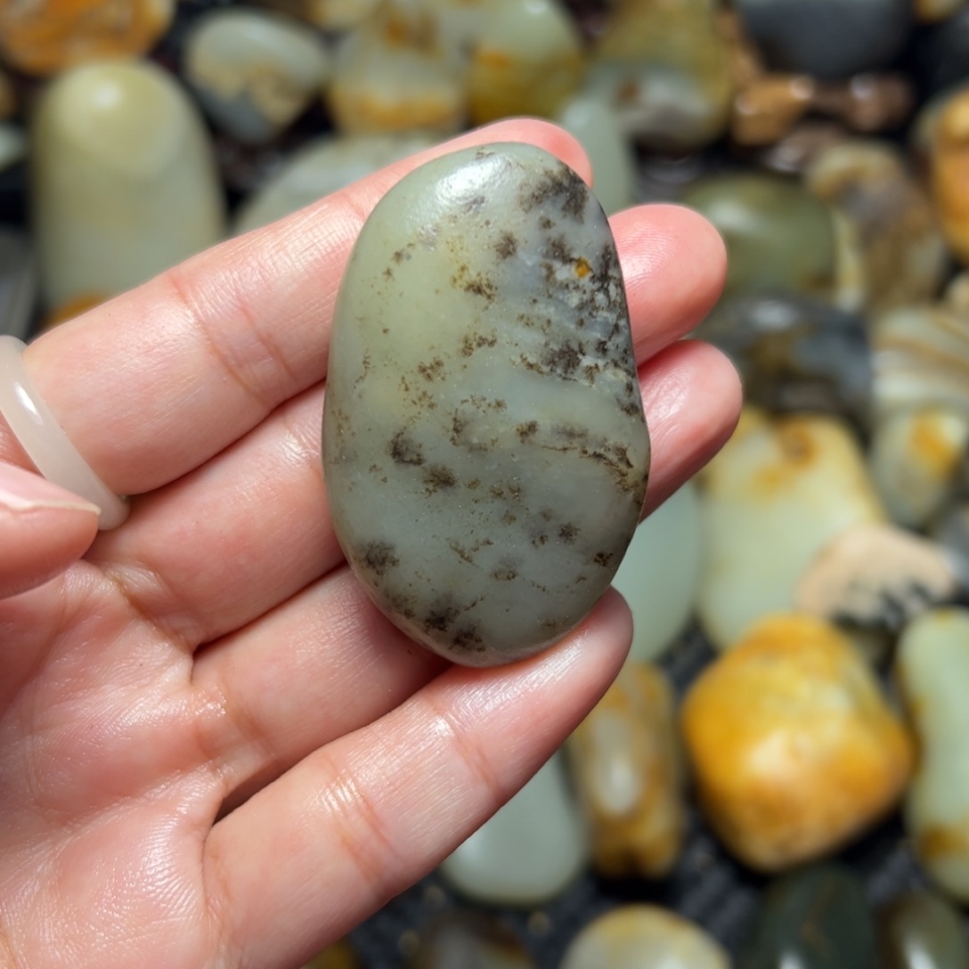 和田玉（青玉）A45未镶嵌