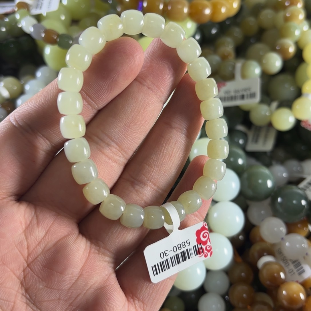 和田玉手链未镶嵌W102