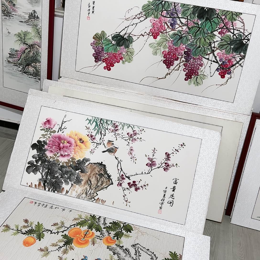 国画7***姐手绘保证假一罚万
