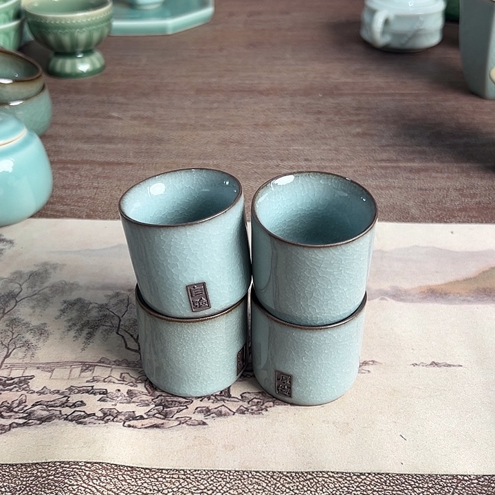小米茶器龙泉青瓷