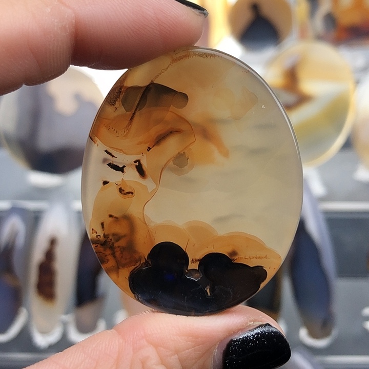 查罗石未镶嵌珠宝半成品34