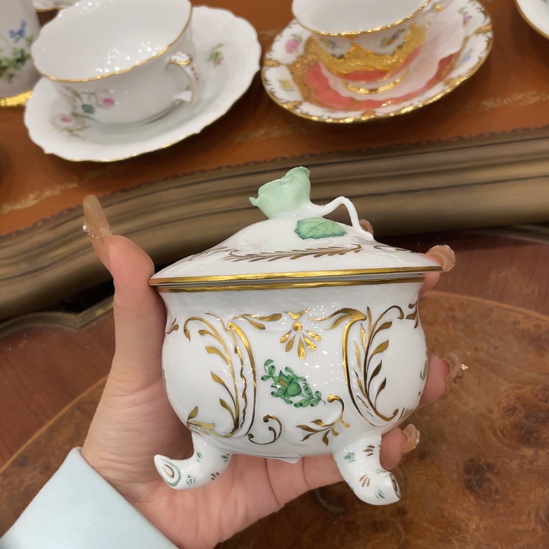 瓷片中古一等阿波尼盖碗