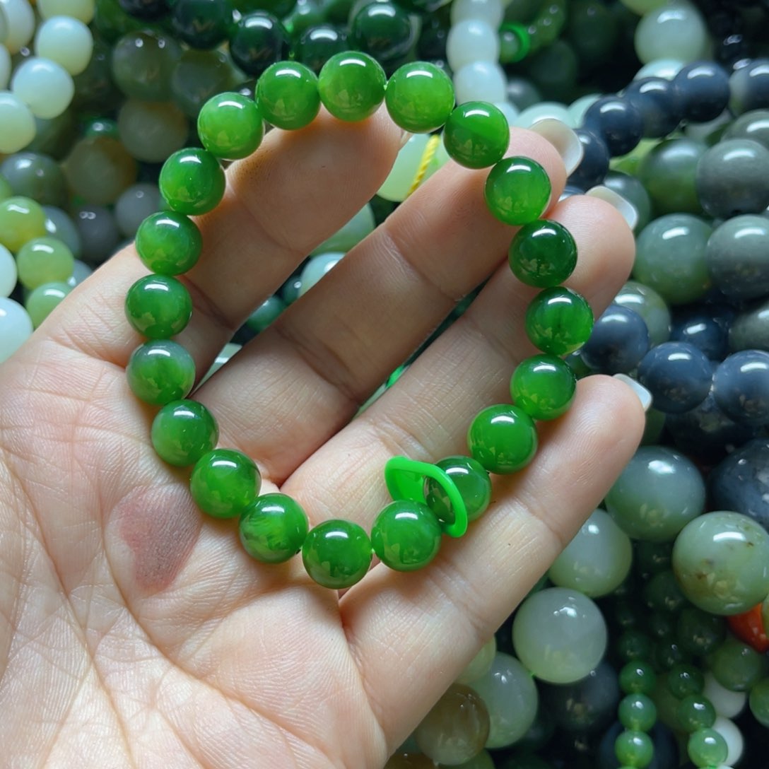 和田玉手链未镶嵌