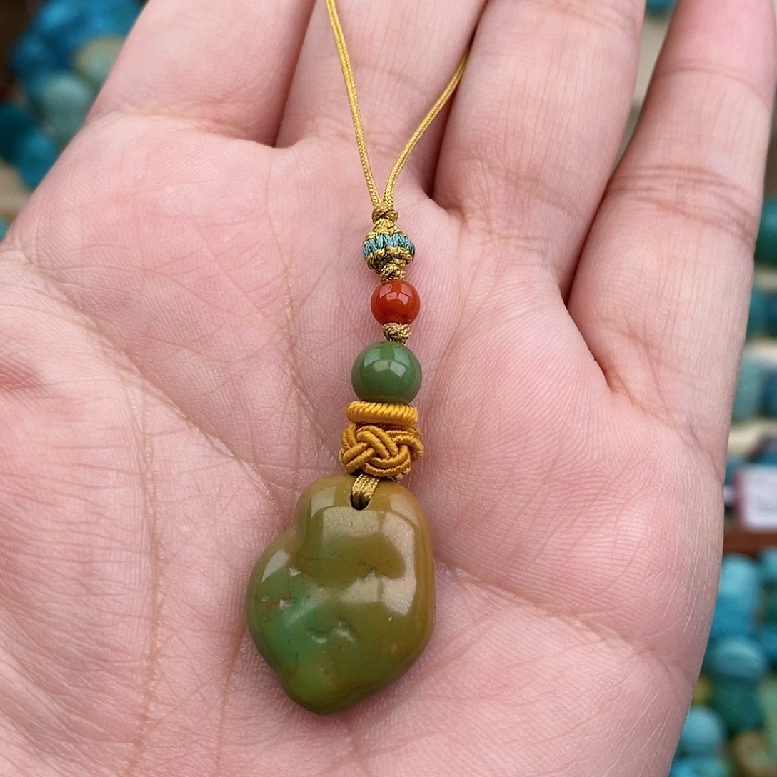 绿松石珠宝奇石未镶嵌