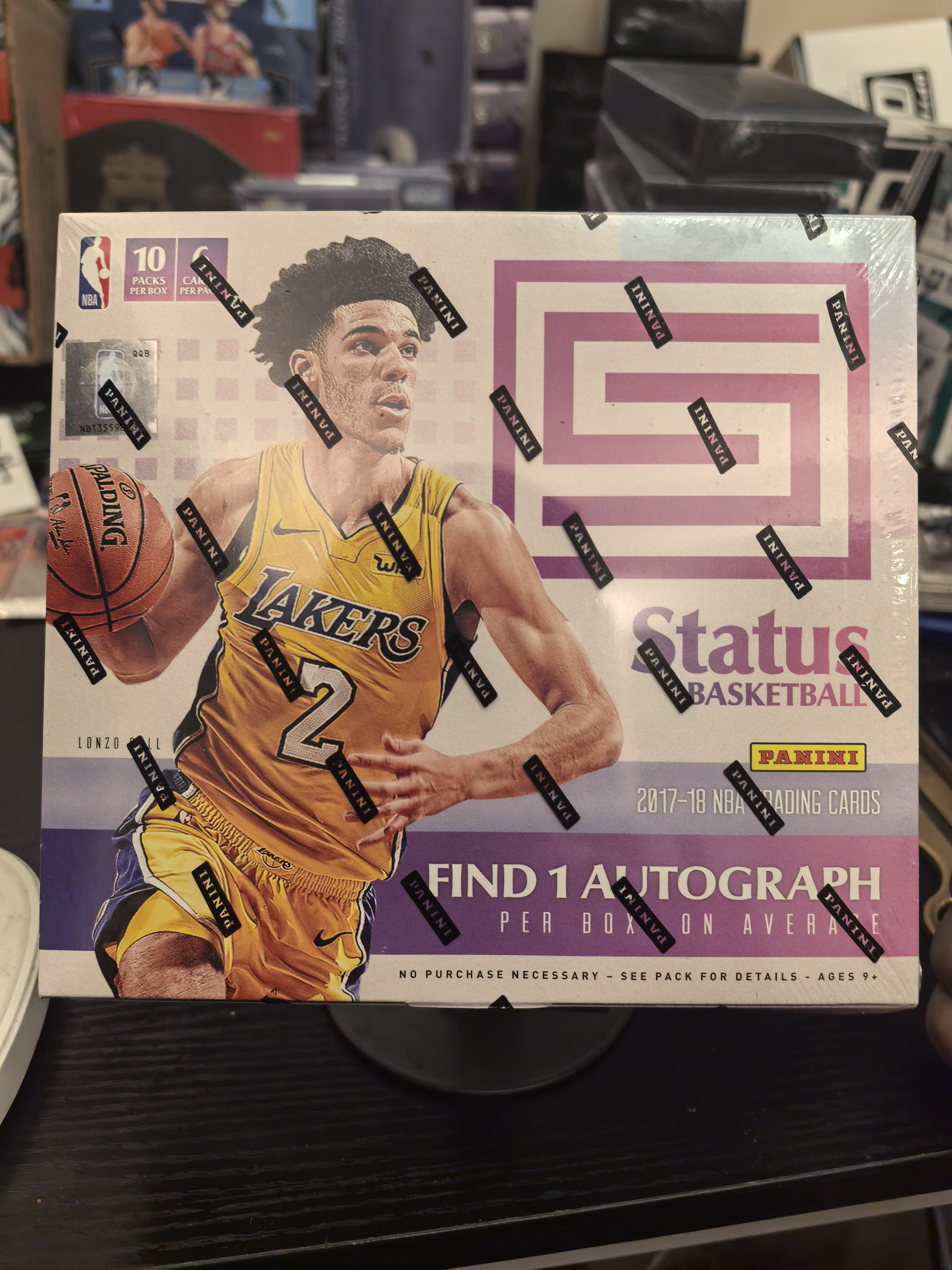 2017-2018 panini hobby 小粉红 单盒