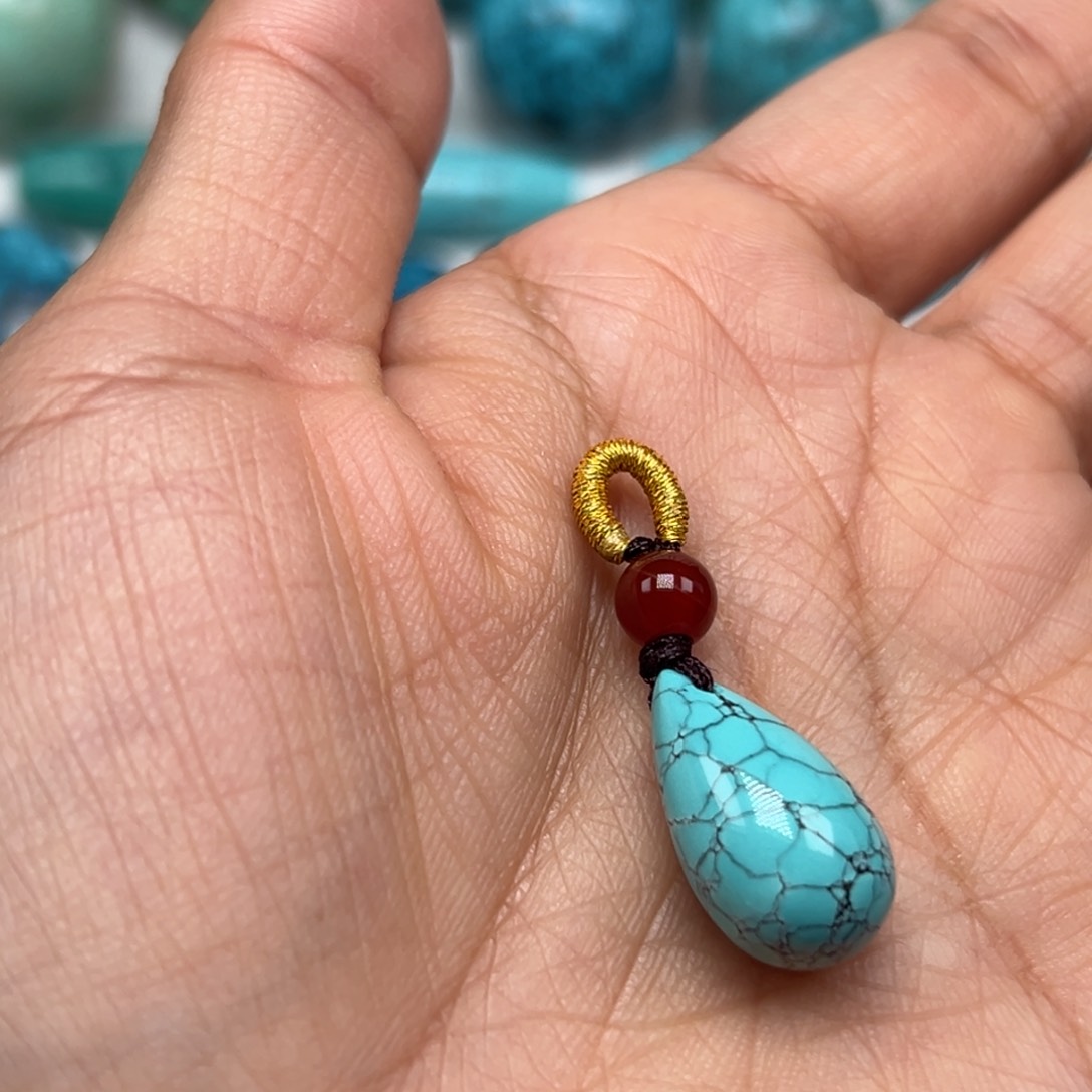 绿松石珠宝奇石未镶嵌