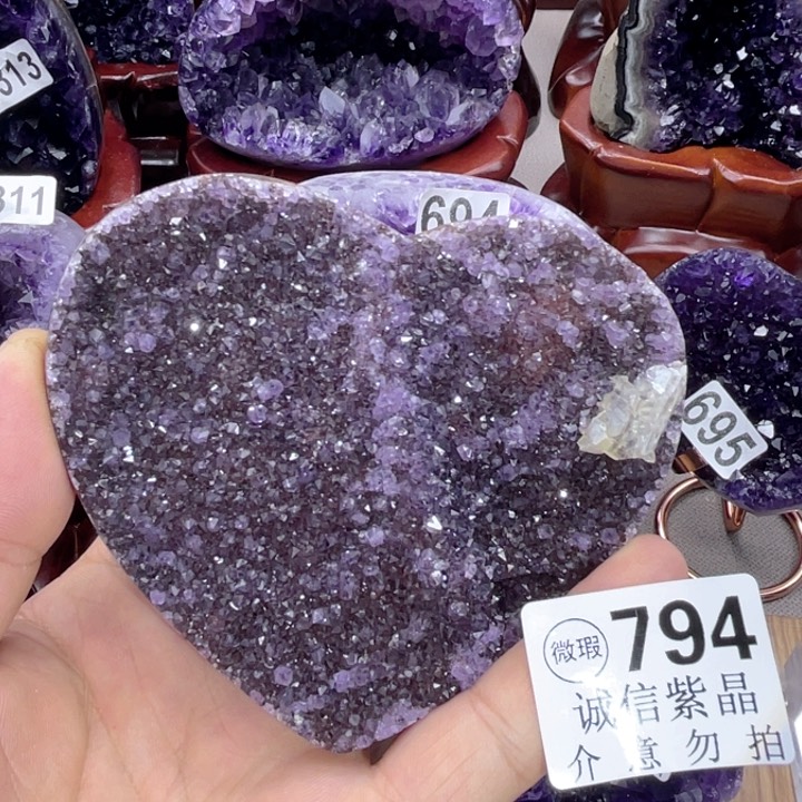 未镶嵌大型摆件（非配饰）紫晶