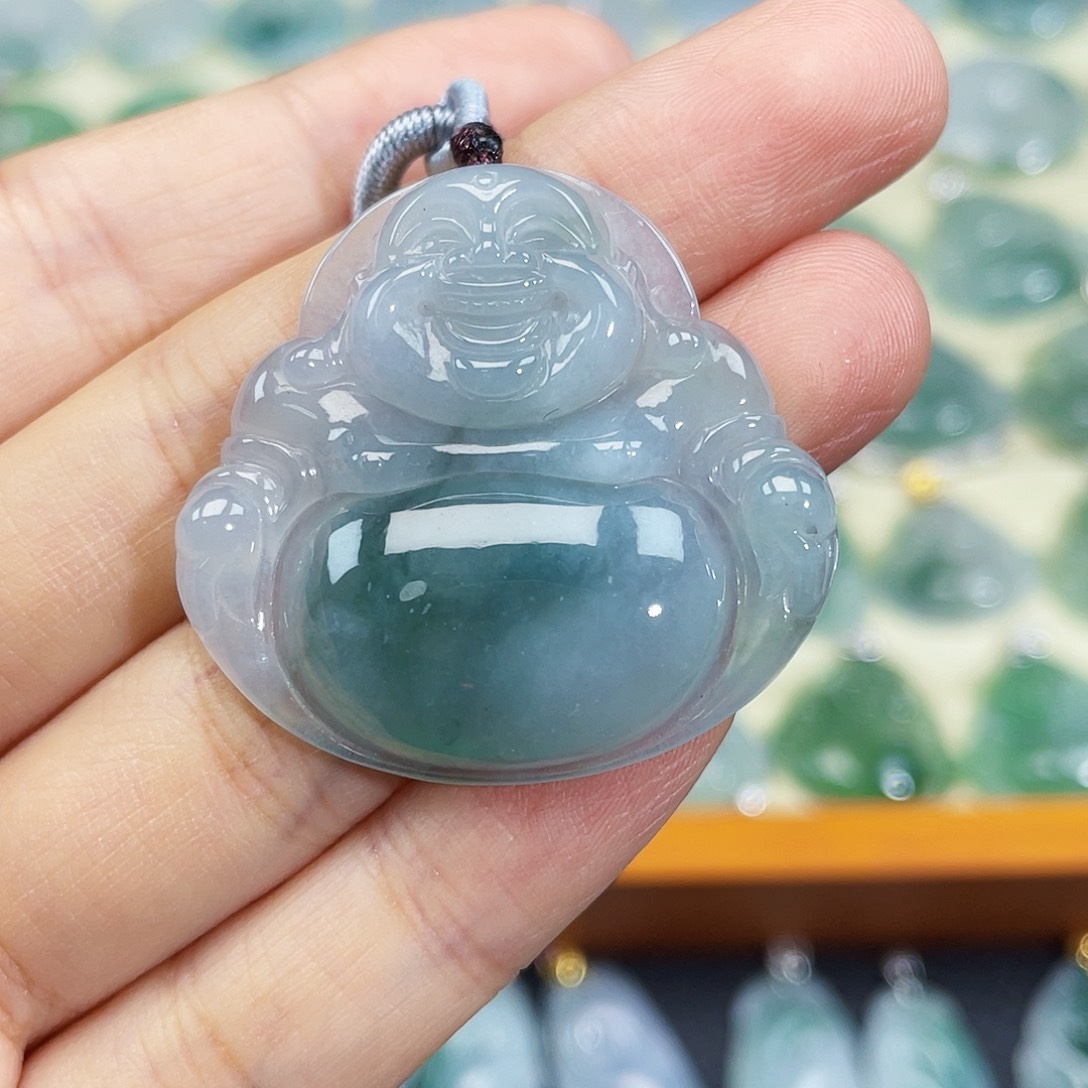 翡翠颈饰未镶嵌吊坠