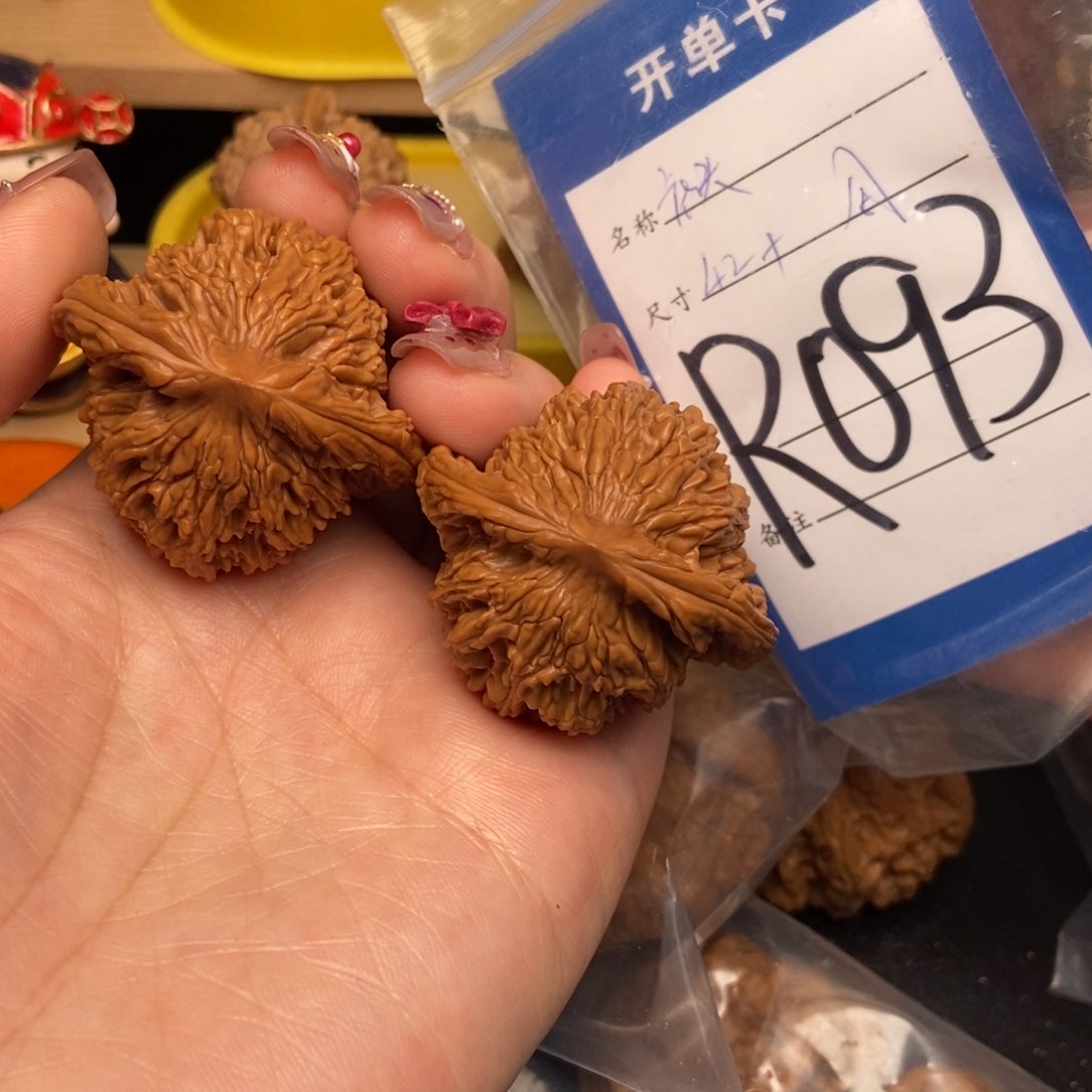 桃核吊坠核桃虎头