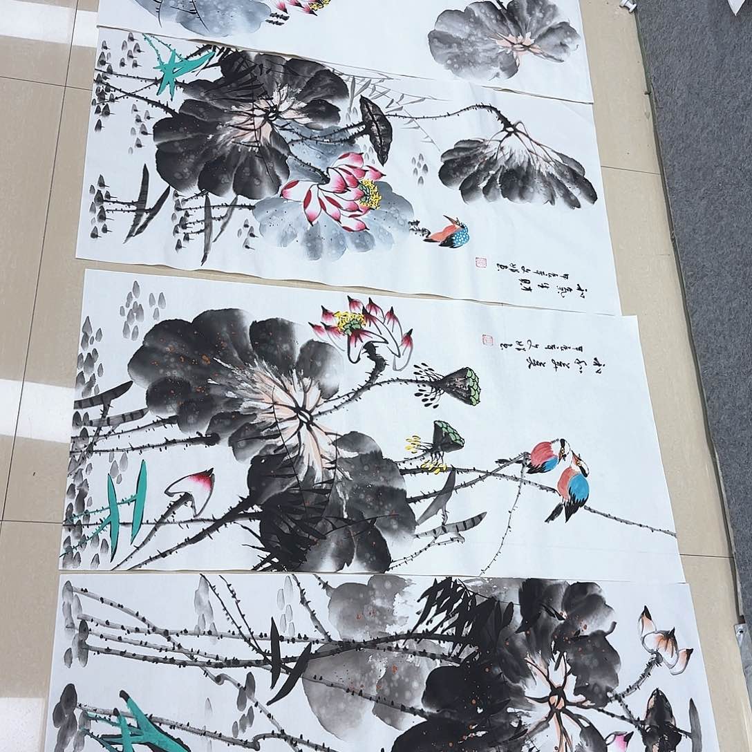 国画国画作品展，国画^_^