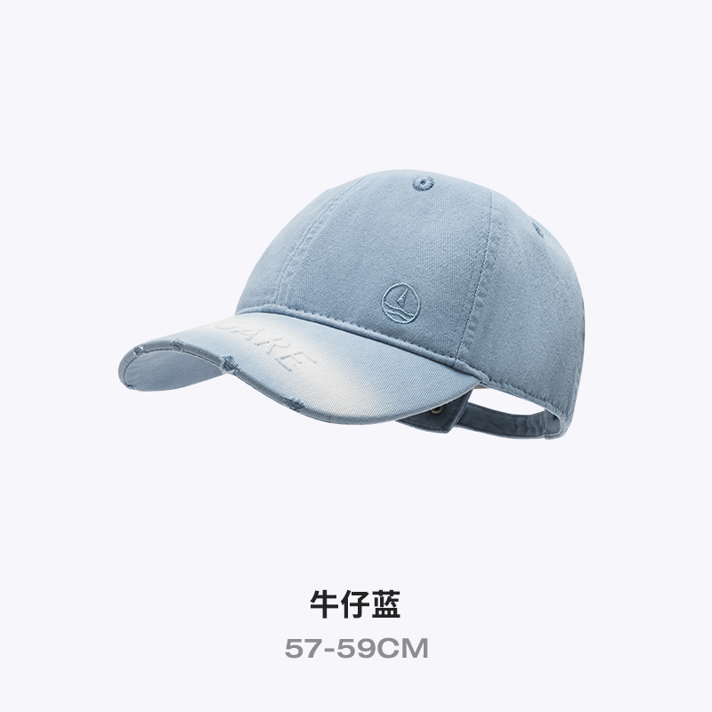 [纯棉]Navigare意大利小帆船时尚复古牛仔鸭舌帽男士遮阳潮牌帽子