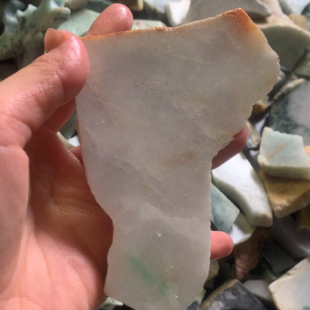 翡翠颈饰未镶嵌缅甸翡翠