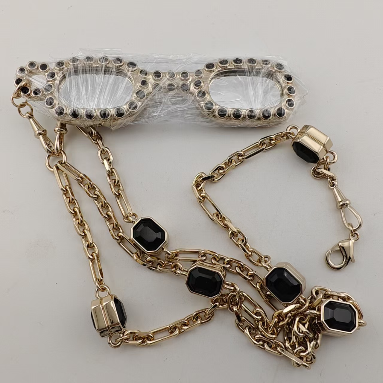 铜合金项链 VTGViVi饰品/中古饰品/时尚复古百搭款/E894中古项链