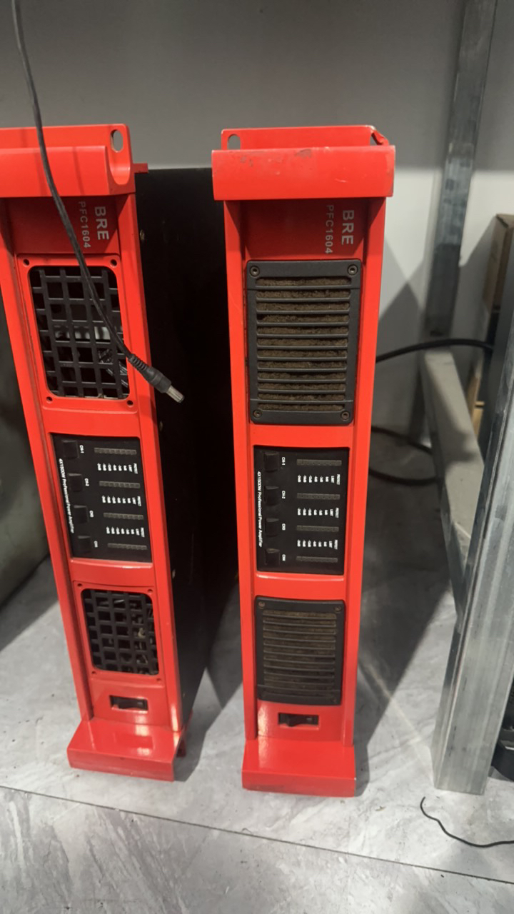 不包邮 bre四通道功放机