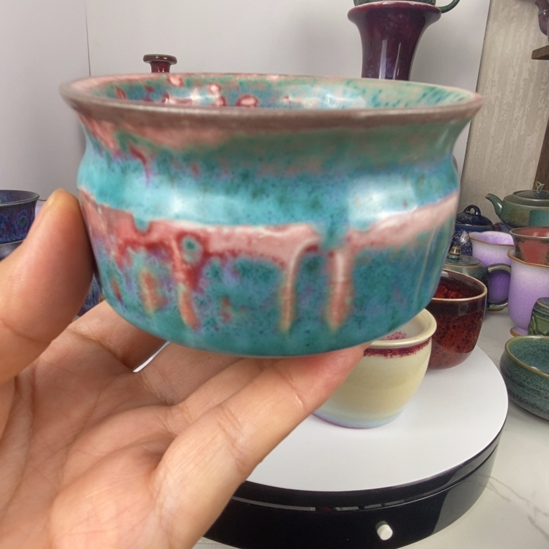 中国神后钧瓷茶具