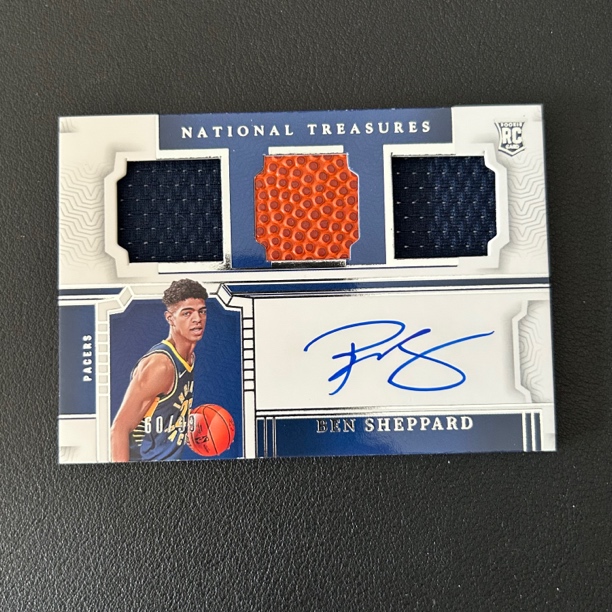 本谢泼德 步行者 新秀 国宝 三窗 球衣 球皮 物料 卡签 99编 rja