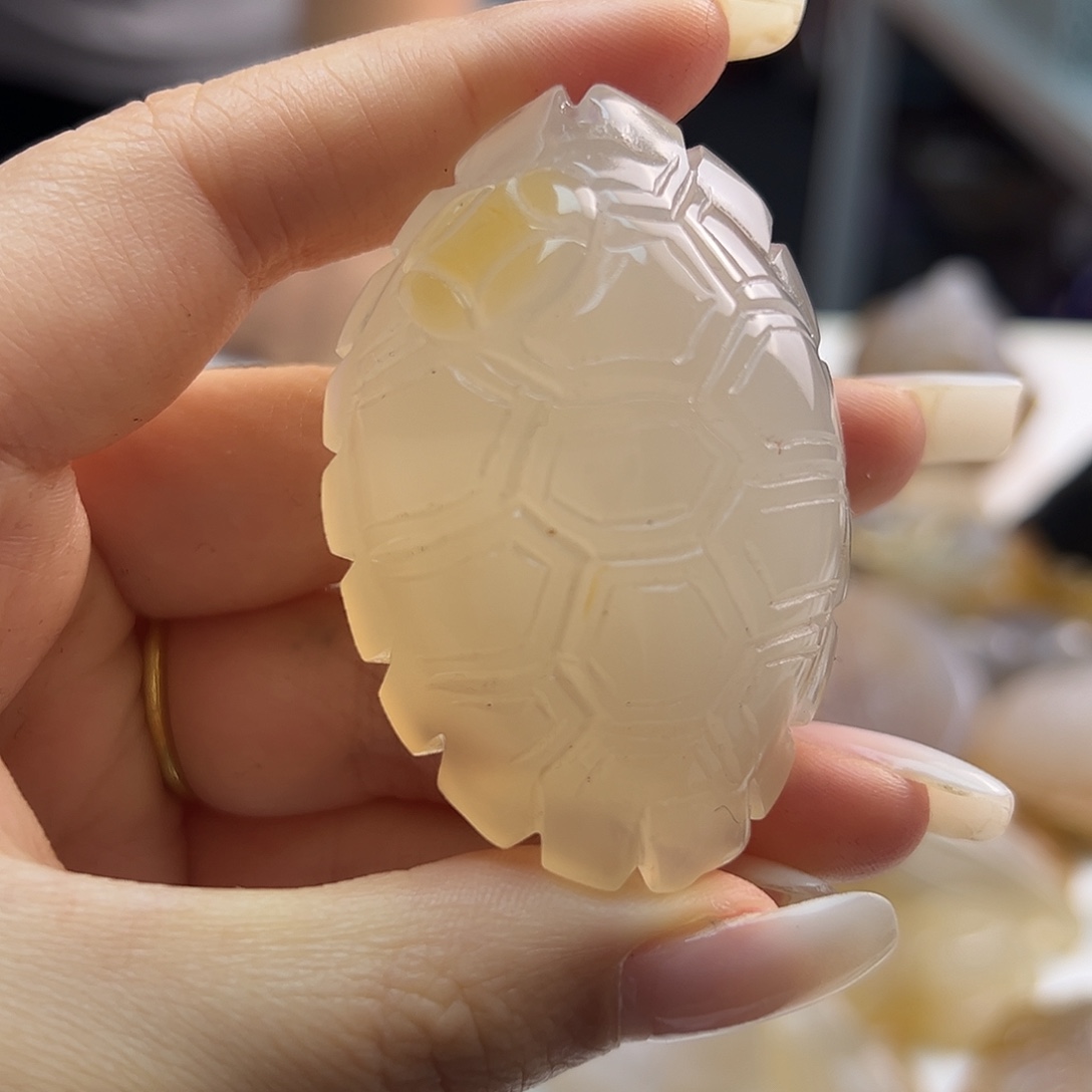 玛瑙/玉髓未镶嵌吊坠(不含链)