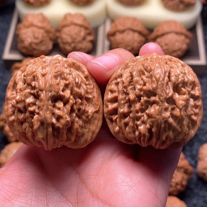 文玩核桃把件精品四座楼41