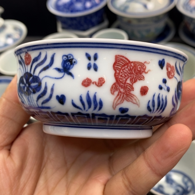 【闪购商品】景德镇青花主人杯