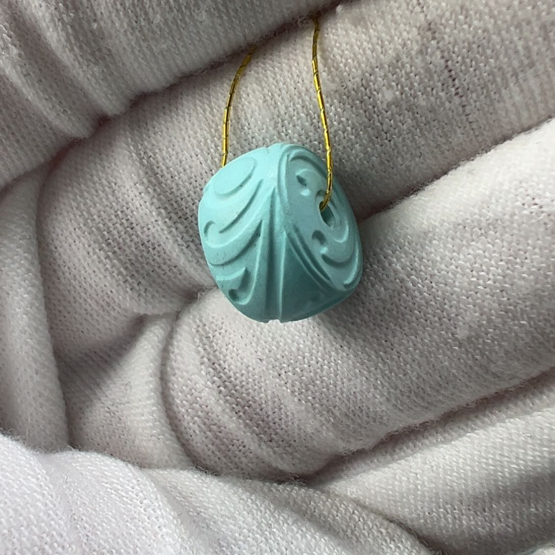 绿松石博古未镶嵌