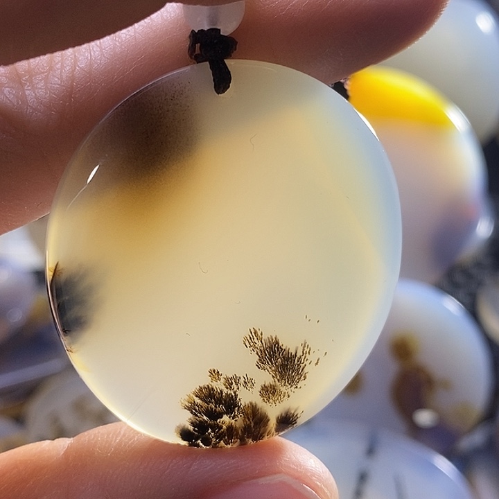 未镶嵌颈饰玛瑙/玉髓用****3