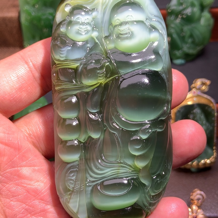 和田玉挂件未镶嵌