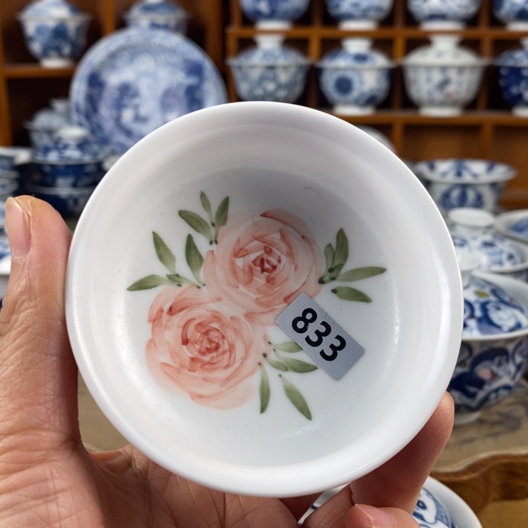 瓷片景德镇陶瓷手绘茶器822