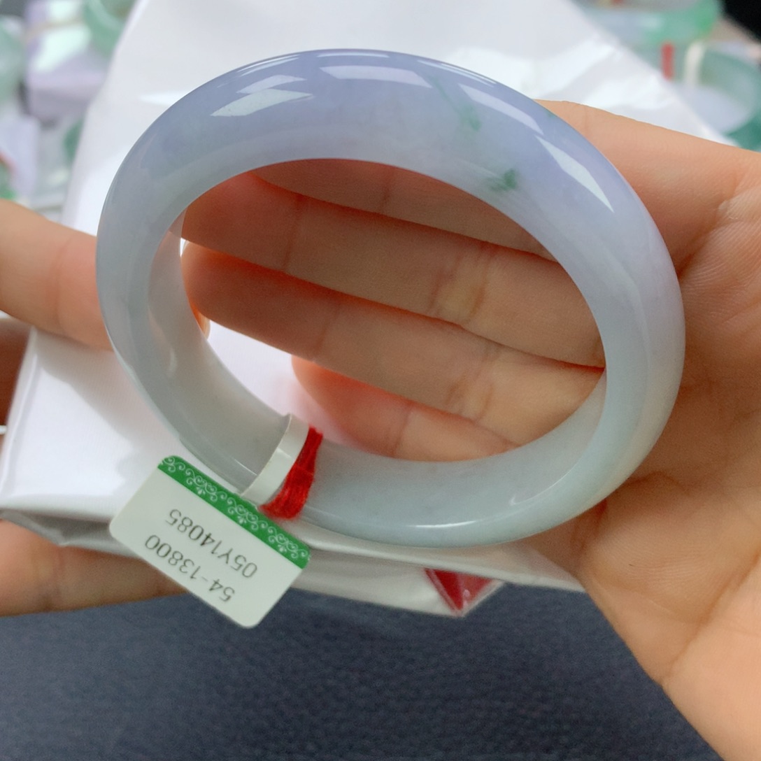 翡翠手镯未镶嵌54.8正