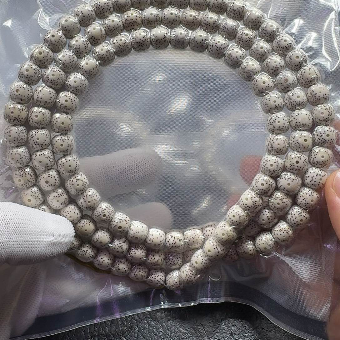 星月菩提手串贝**手星月菩提11*10原生态（轻微走色）