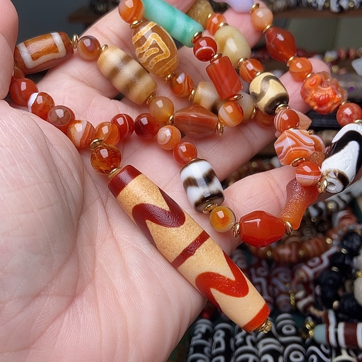 玛瑙/玉髓未镶嵌手链