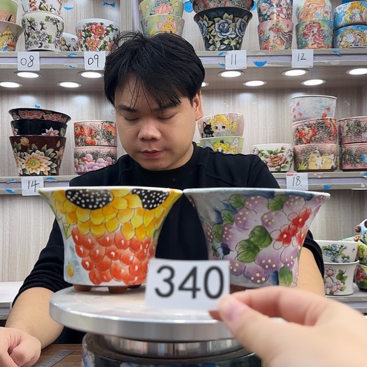 紫砂花盆瑕疵瑕疵340