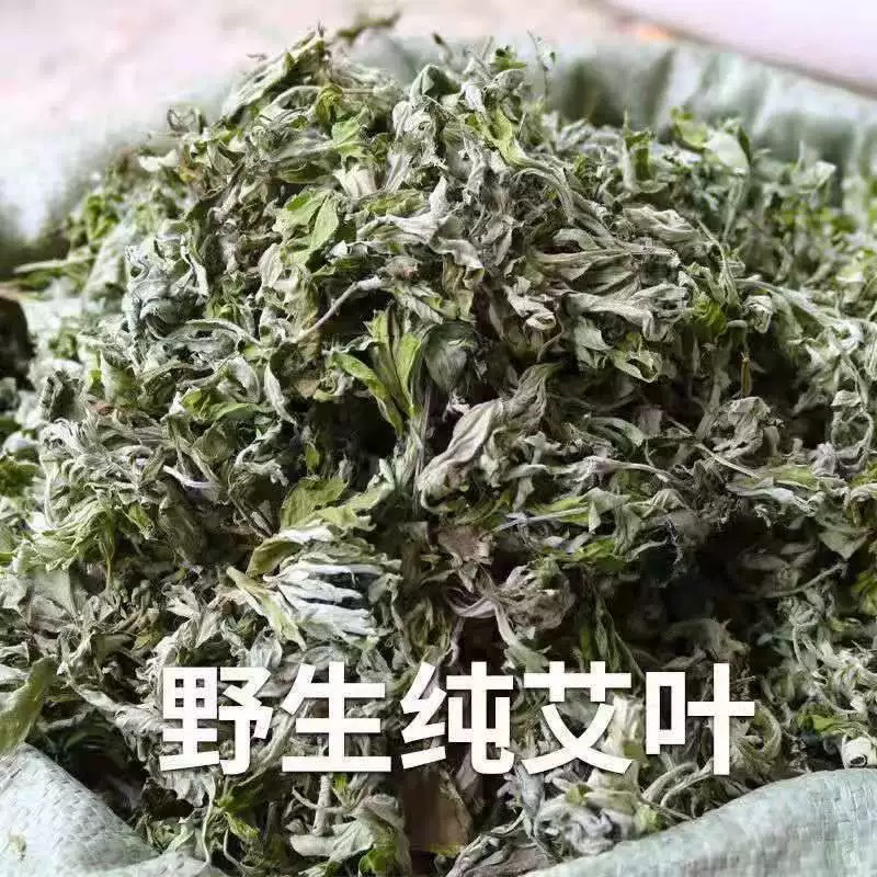 【艾草】高山艾叶可用于家用艾灸泡脚