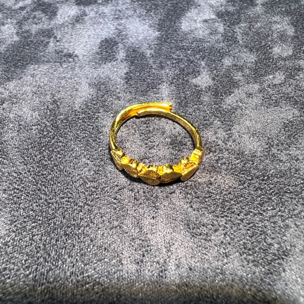 戒指 S0037金枝玉叶戒指镀K金镀K金