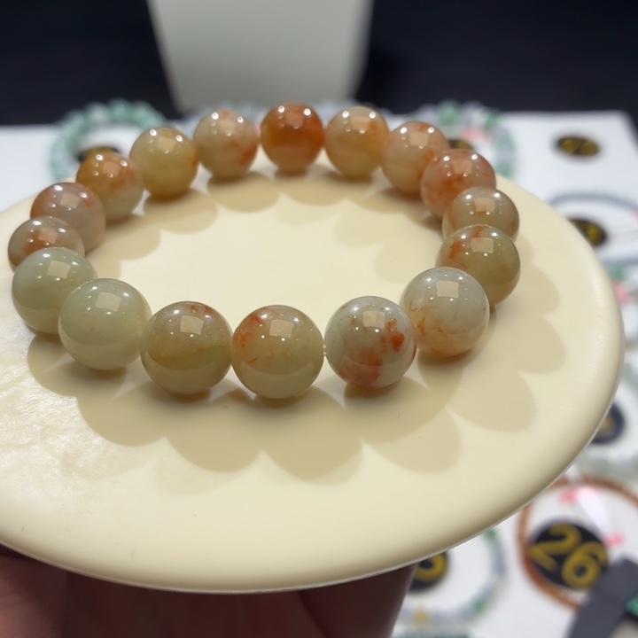 翡翠未镶嵌手链卡12