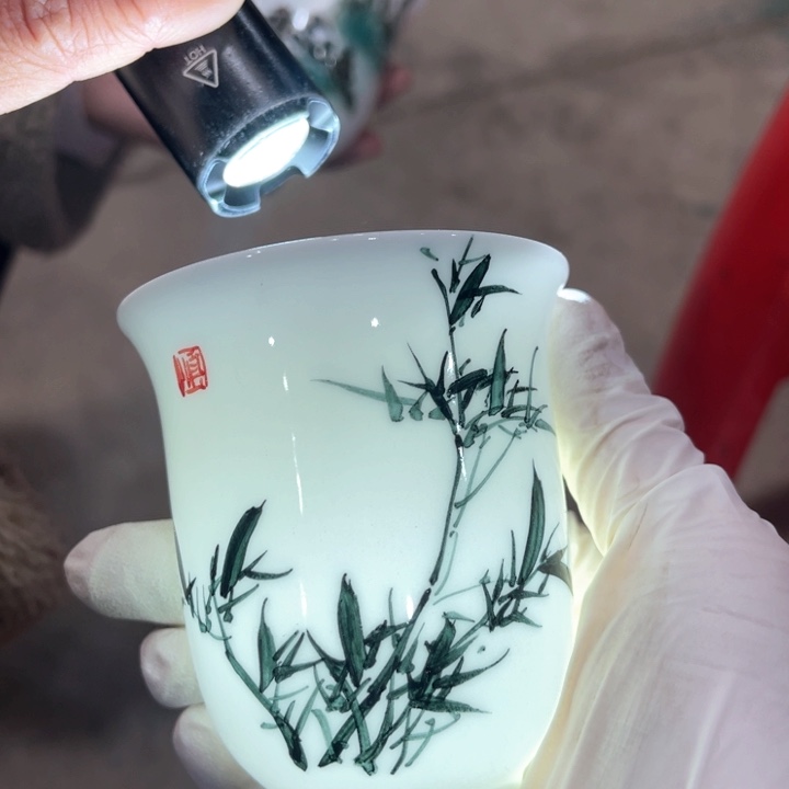 醴陵釉下彩主人杯120毫升