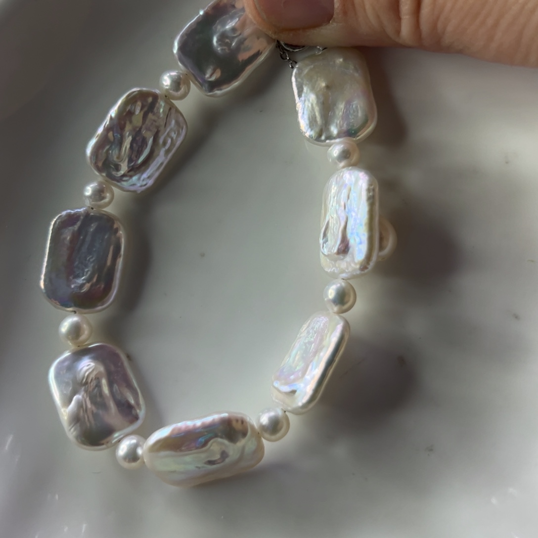 淡水珍珠手绳合金835