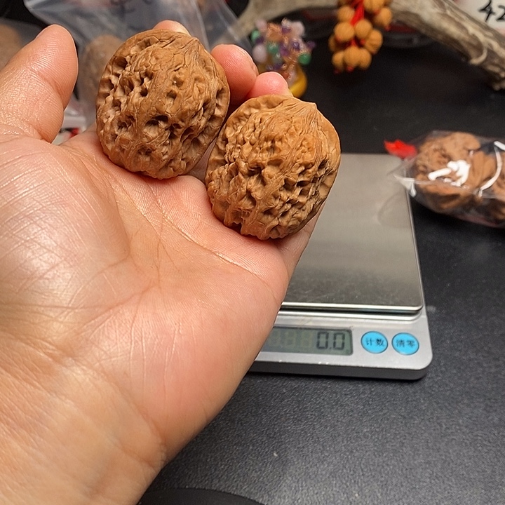 吊坠文玩核桃大****了将军膀35