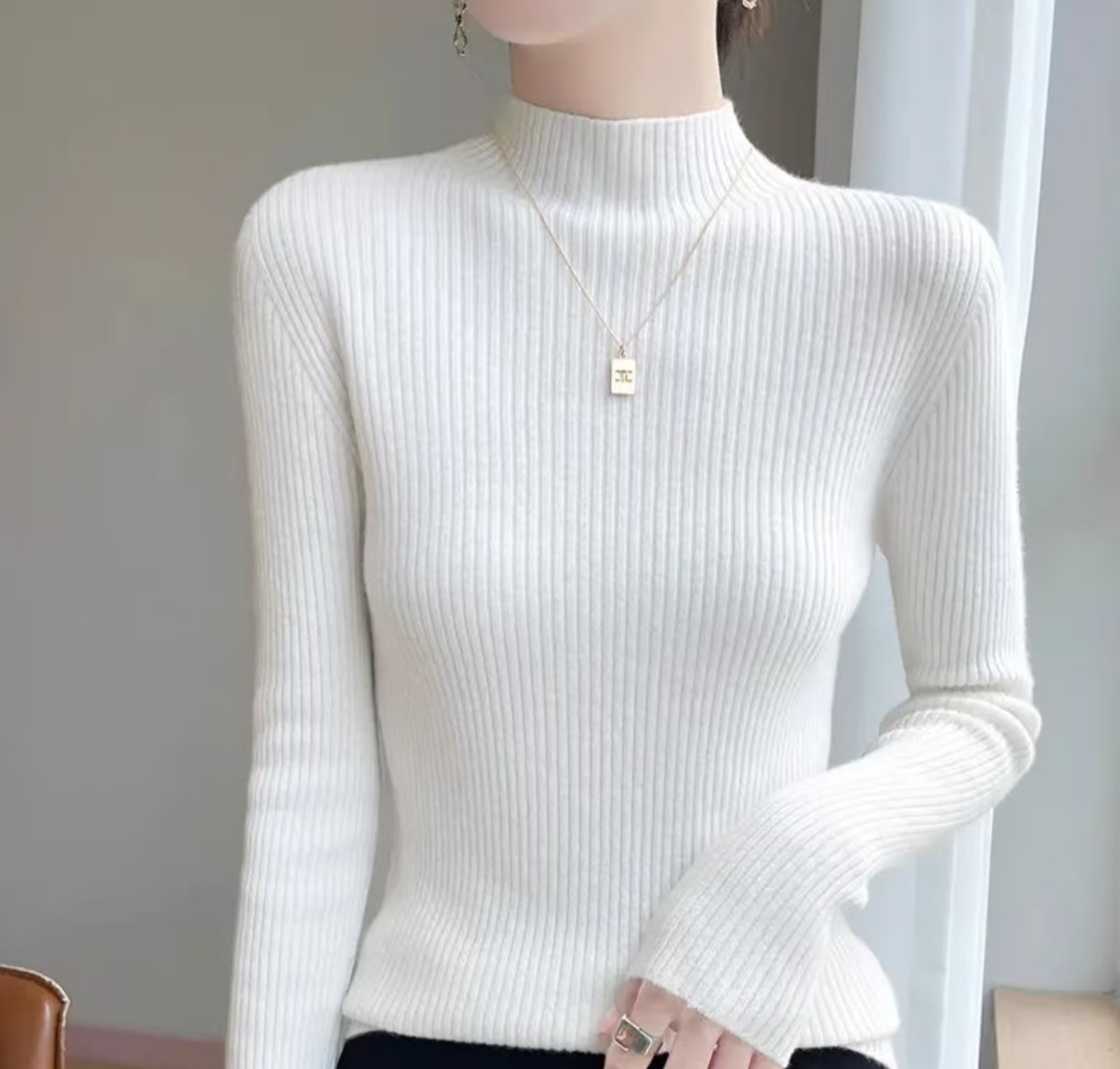 秋冬针织修身打底