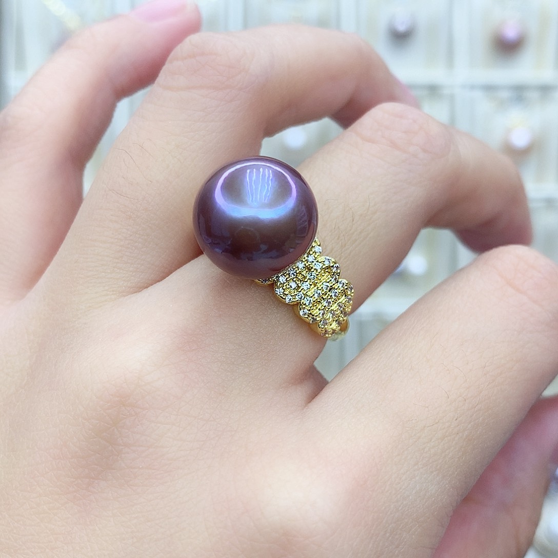 淡水珍珠颈饰合金