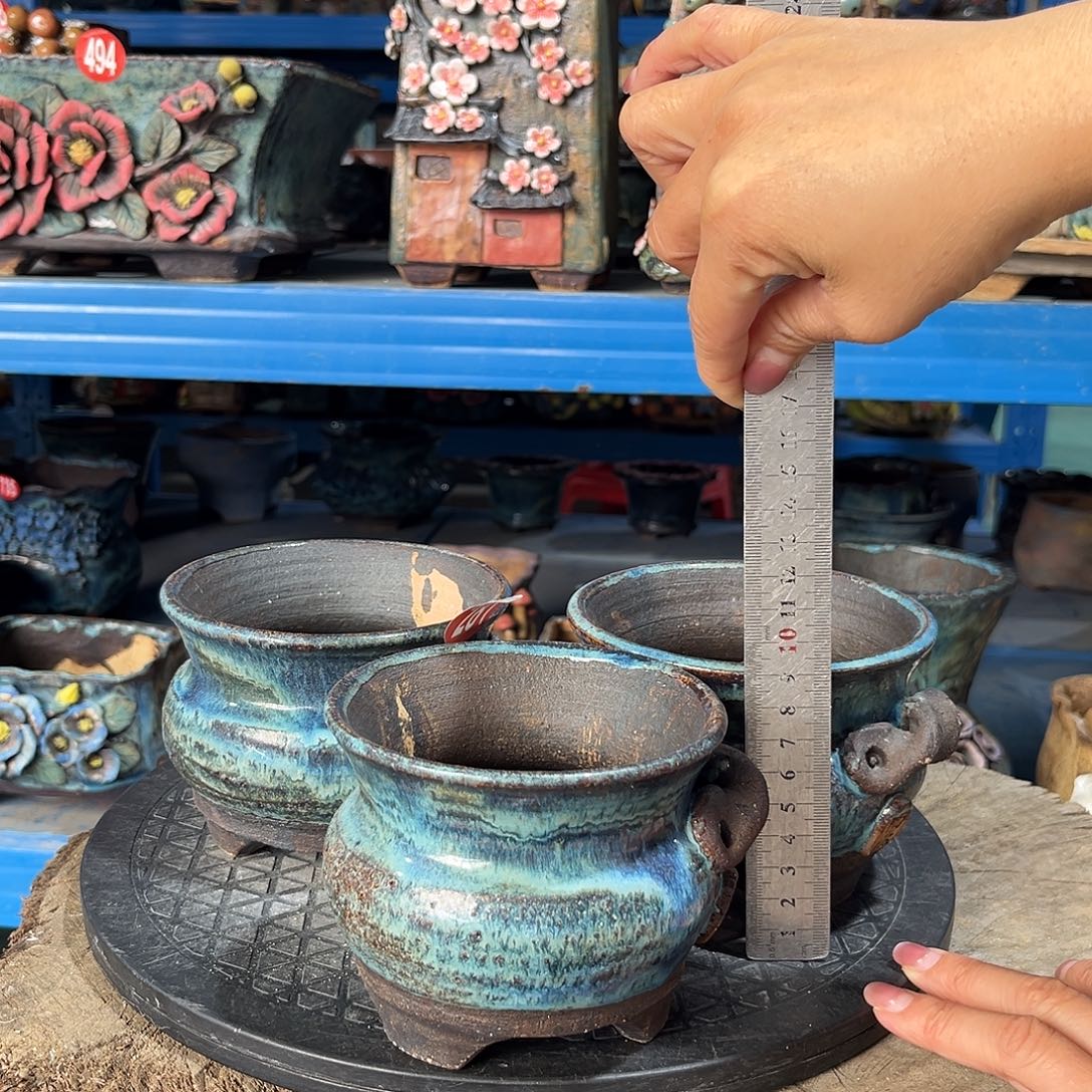 微瑕281 号陶然花器手工花盆