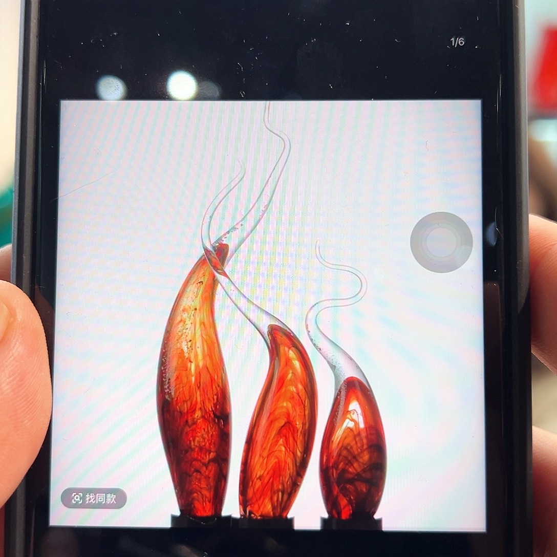 茶盏乐**乐琉璃水晶摆件