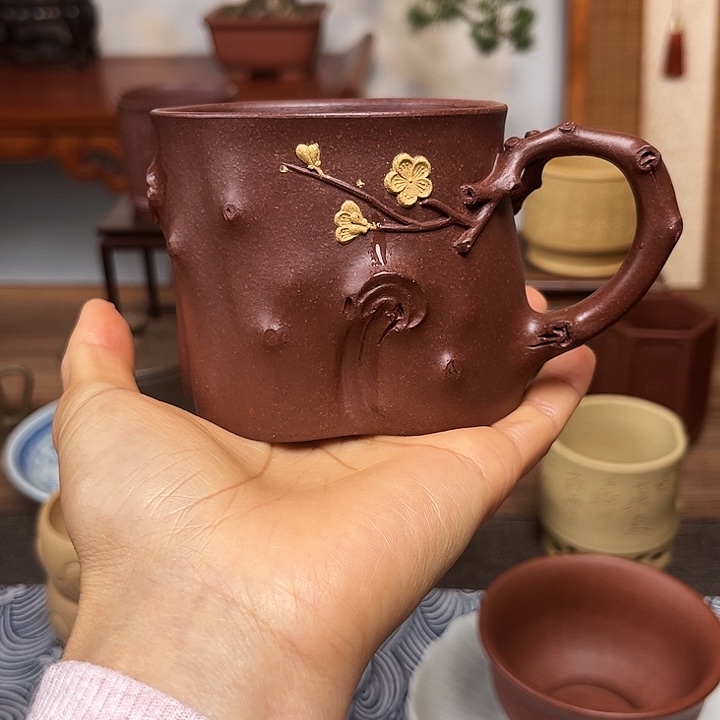 三***料茶杯紫砂主人杯容量220毫升