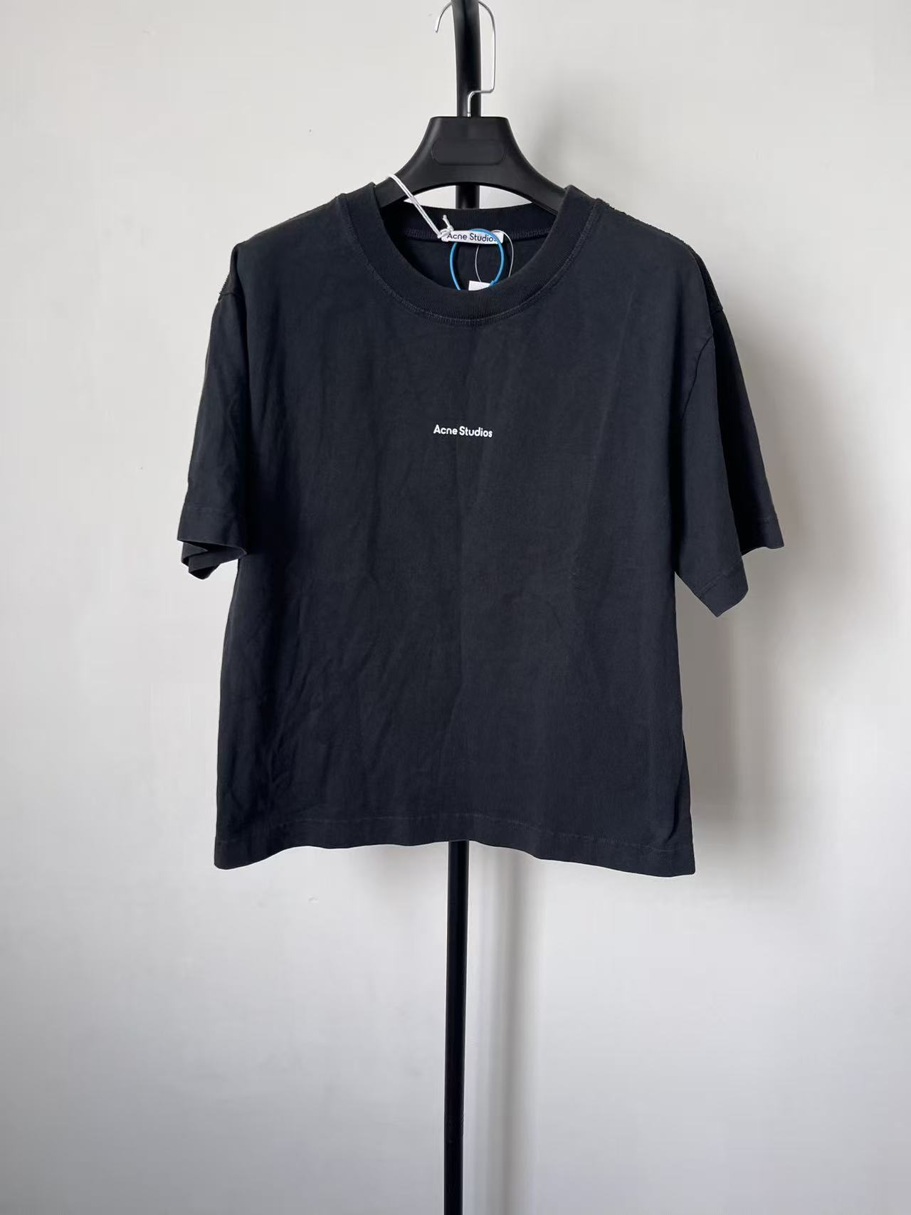 未使用 Acne studio 徽标logo字母  女款 黑色 全新 XXS/XS/M码 