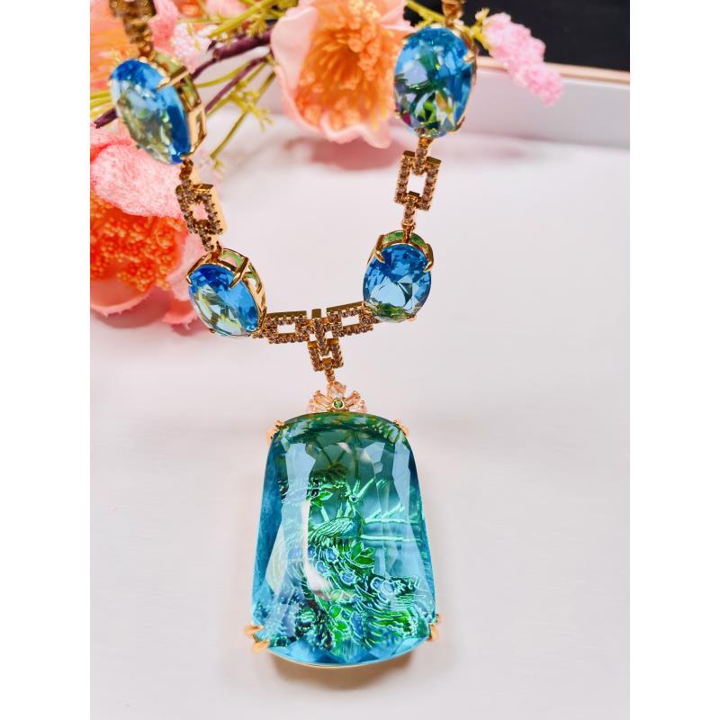  【美丽专属TY】C74精品时尚首饰配礼盒送链子