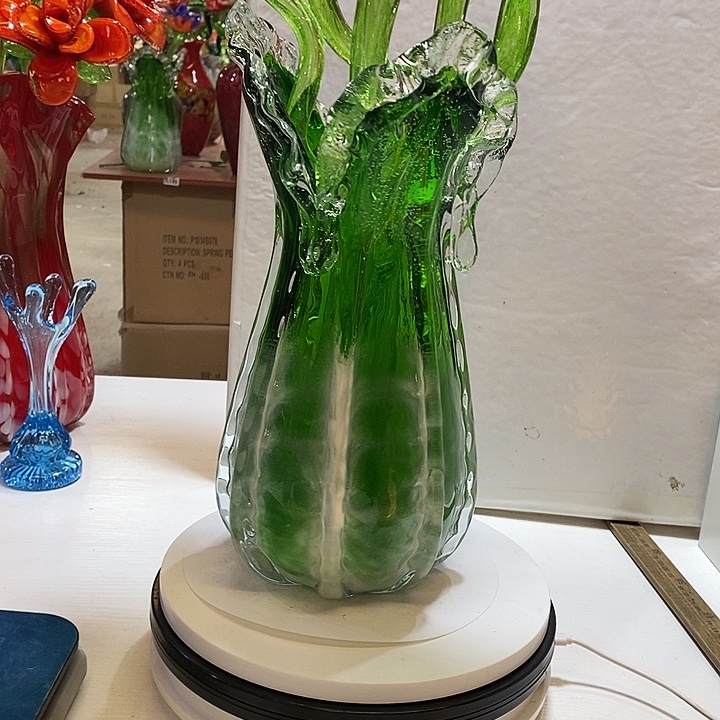 夜光花瓶高33厘米口径9厘米