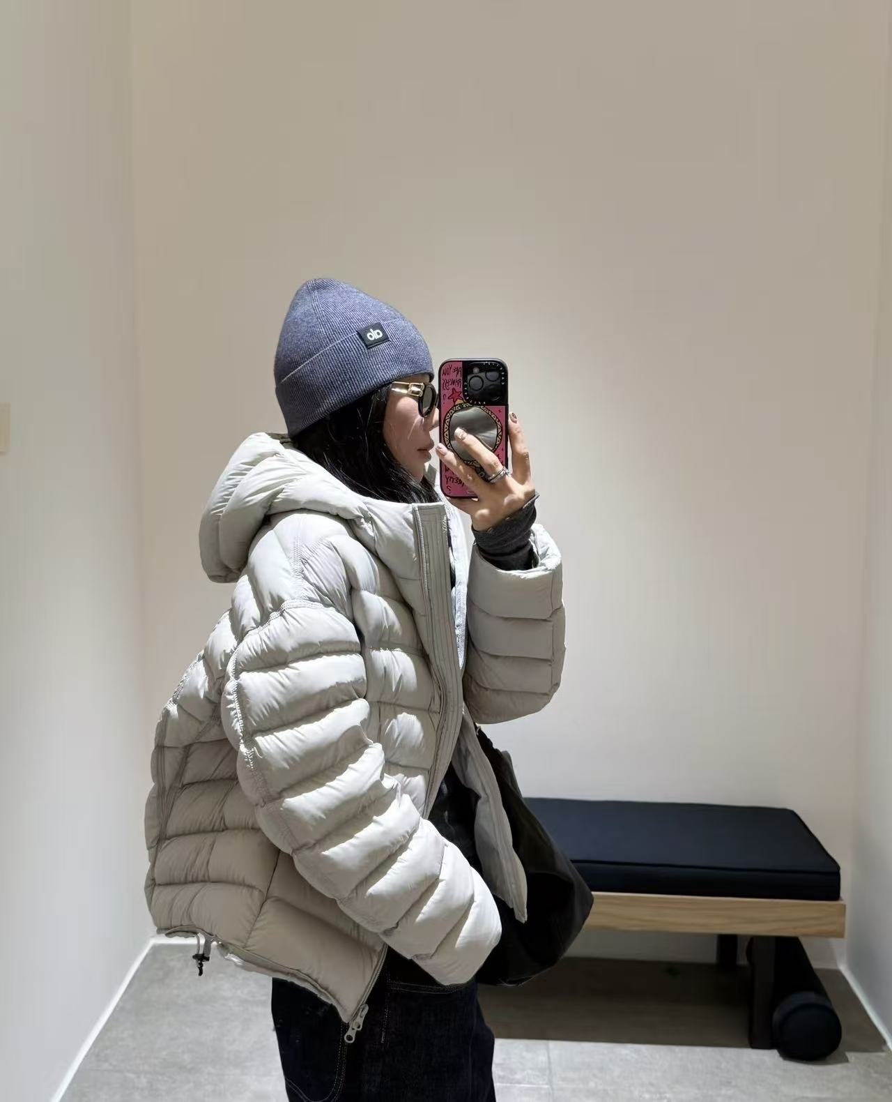 2025年秋冬爆款排骨泡芙连帽韩版宽松百搭时尚休闲羽绒服外套2