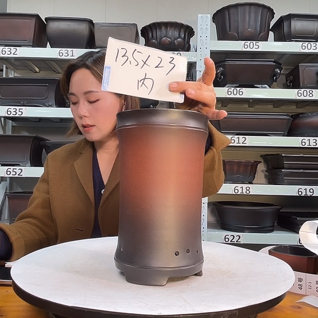 紫砂花盆宜兴紫砂22号