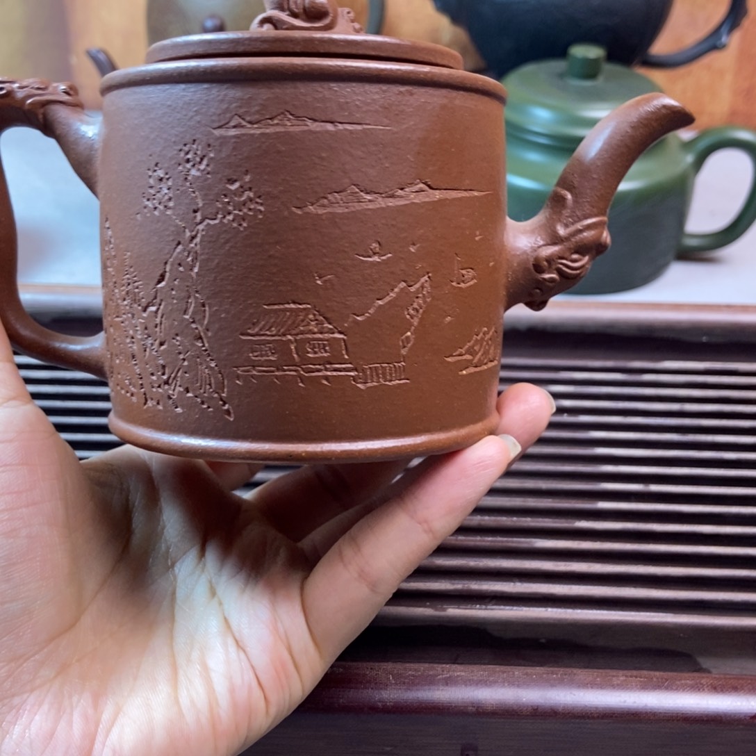 霍***白紫砂茶壶紫砂全手工定制