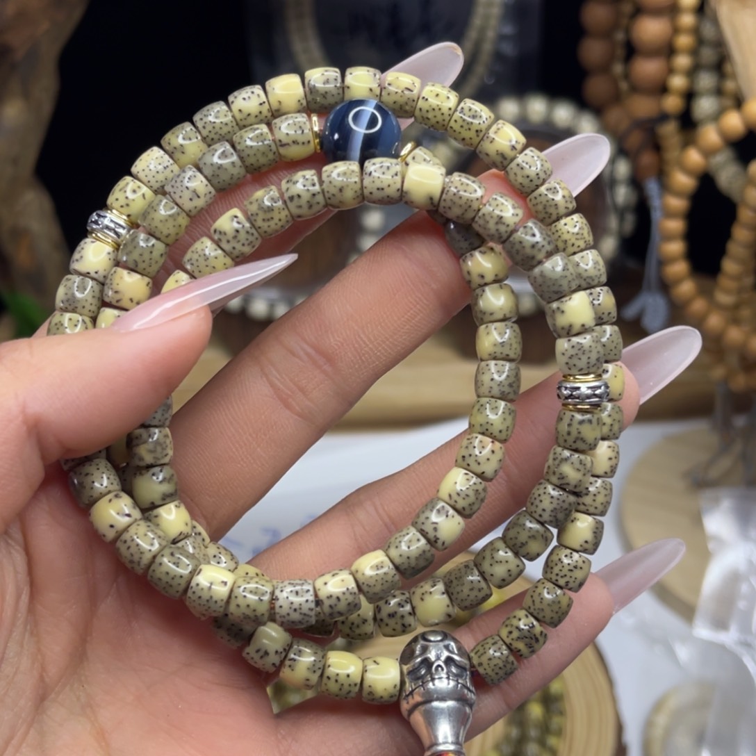 星月菩提手串河豚108